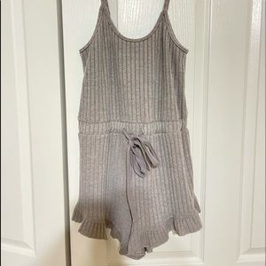 Gray soft romper!
